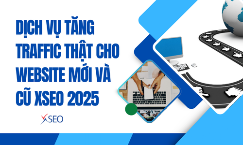 Dịch vụ tăng traffic thật cho website mới và cũ XSEO 2025