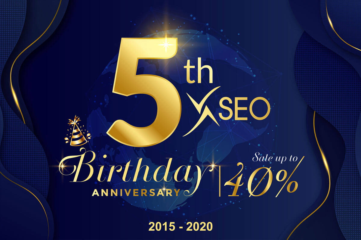 HAPPY 5 YEARS BIRTHDAY XSEO AND XFACE 2020 LAUNCH
