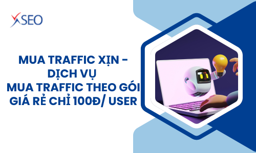 Mua traffic xịn - Dịch vụ mua traffic theo gói giá rẻ chỉ 100đ/ user